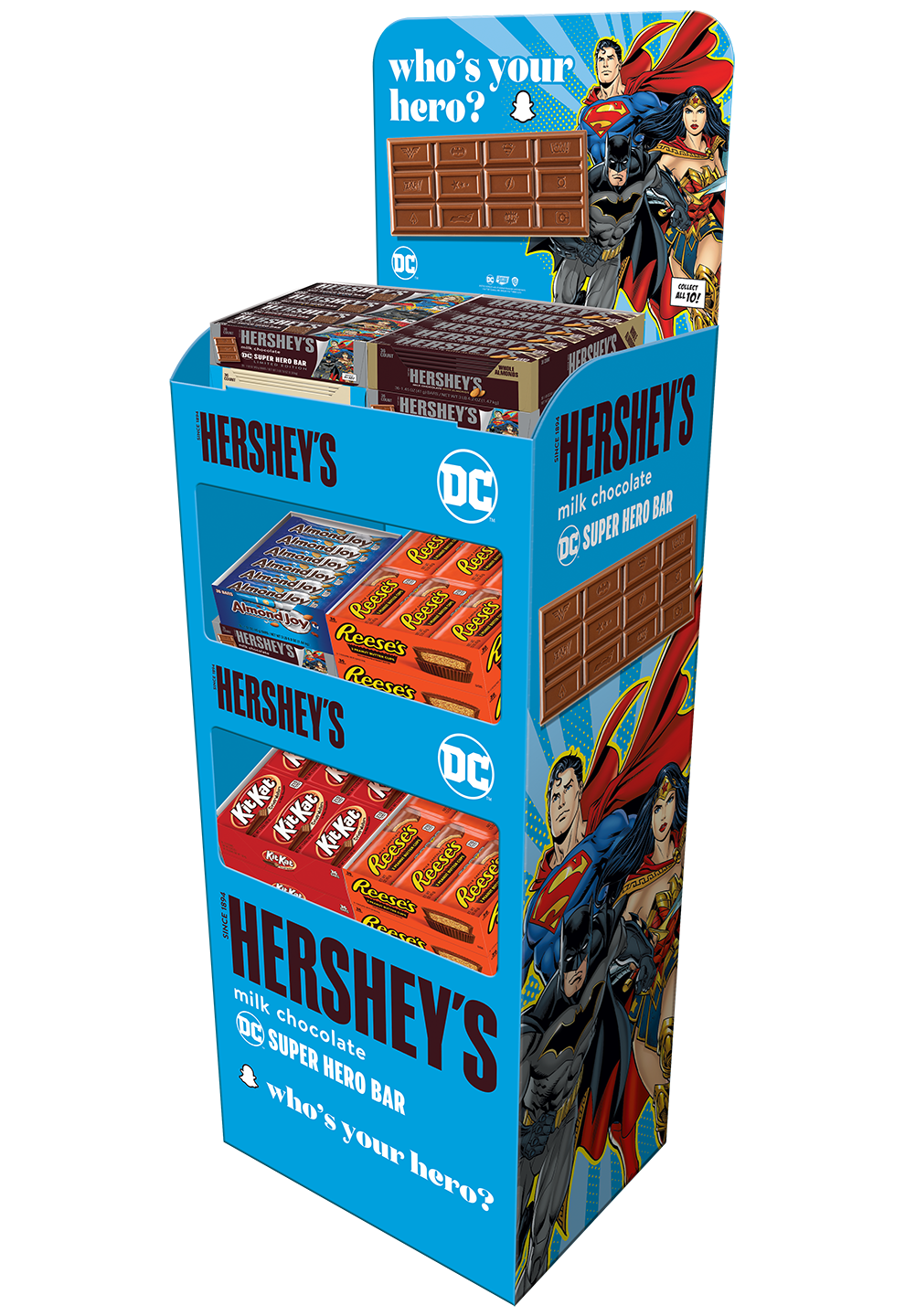 Hershey chocolate display