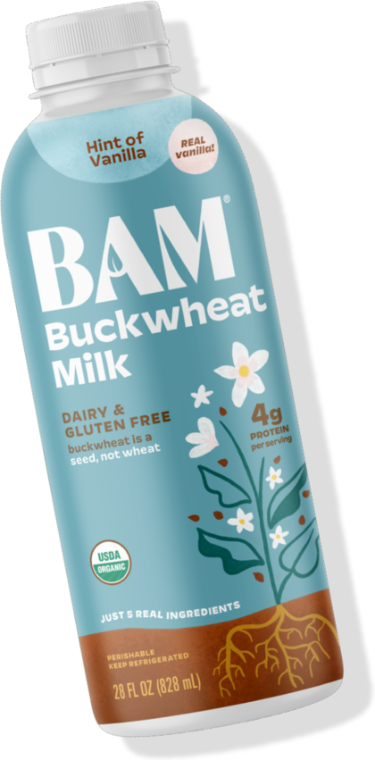 BAM Buckwheat milk vanilla